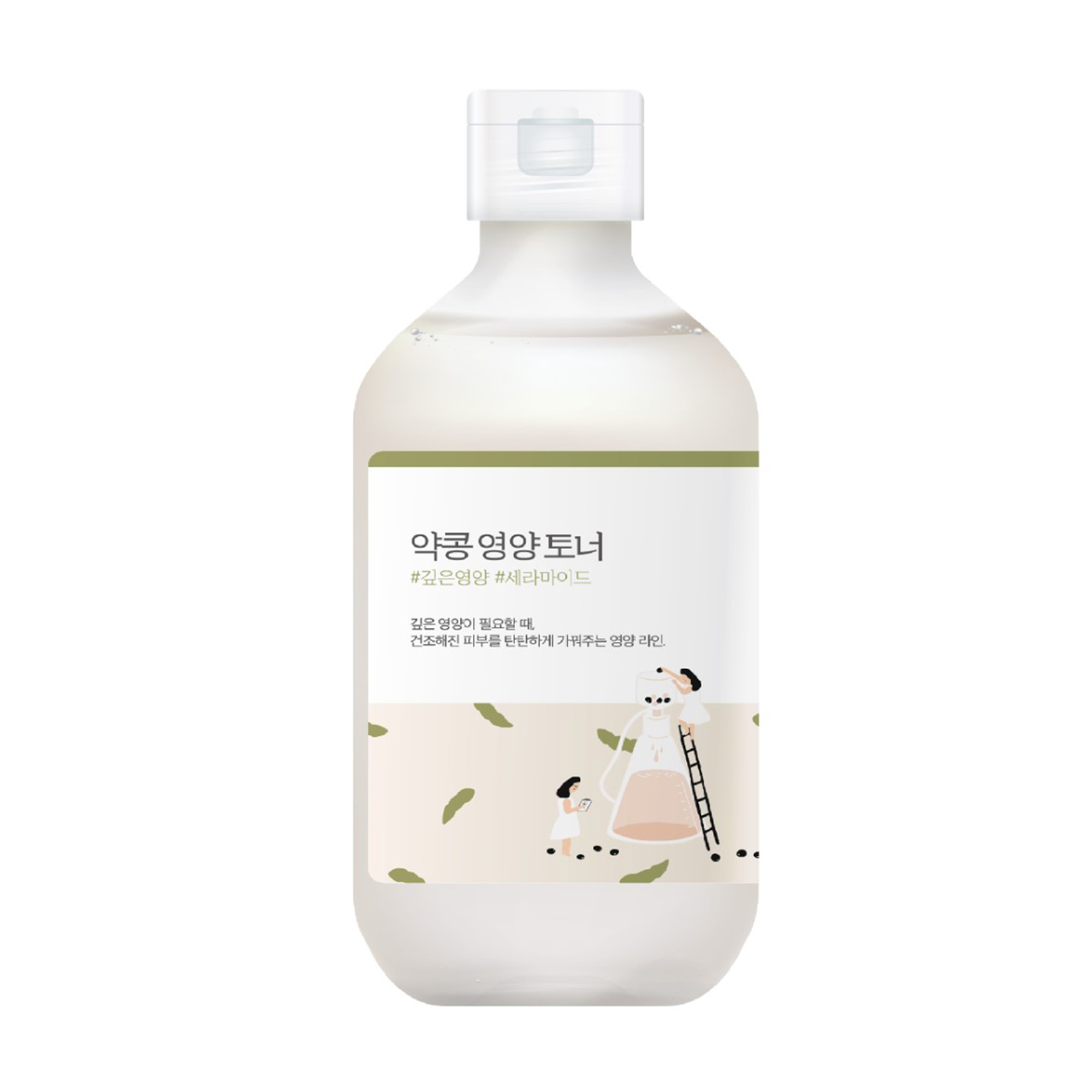 Живильний тонер для обличчя Round Lab Soybean Nourishing Toner з екстрактом чорних соєвих бобів, 300 мл
